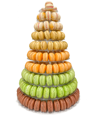 Macarons Parisiens - Pyramide de macarons