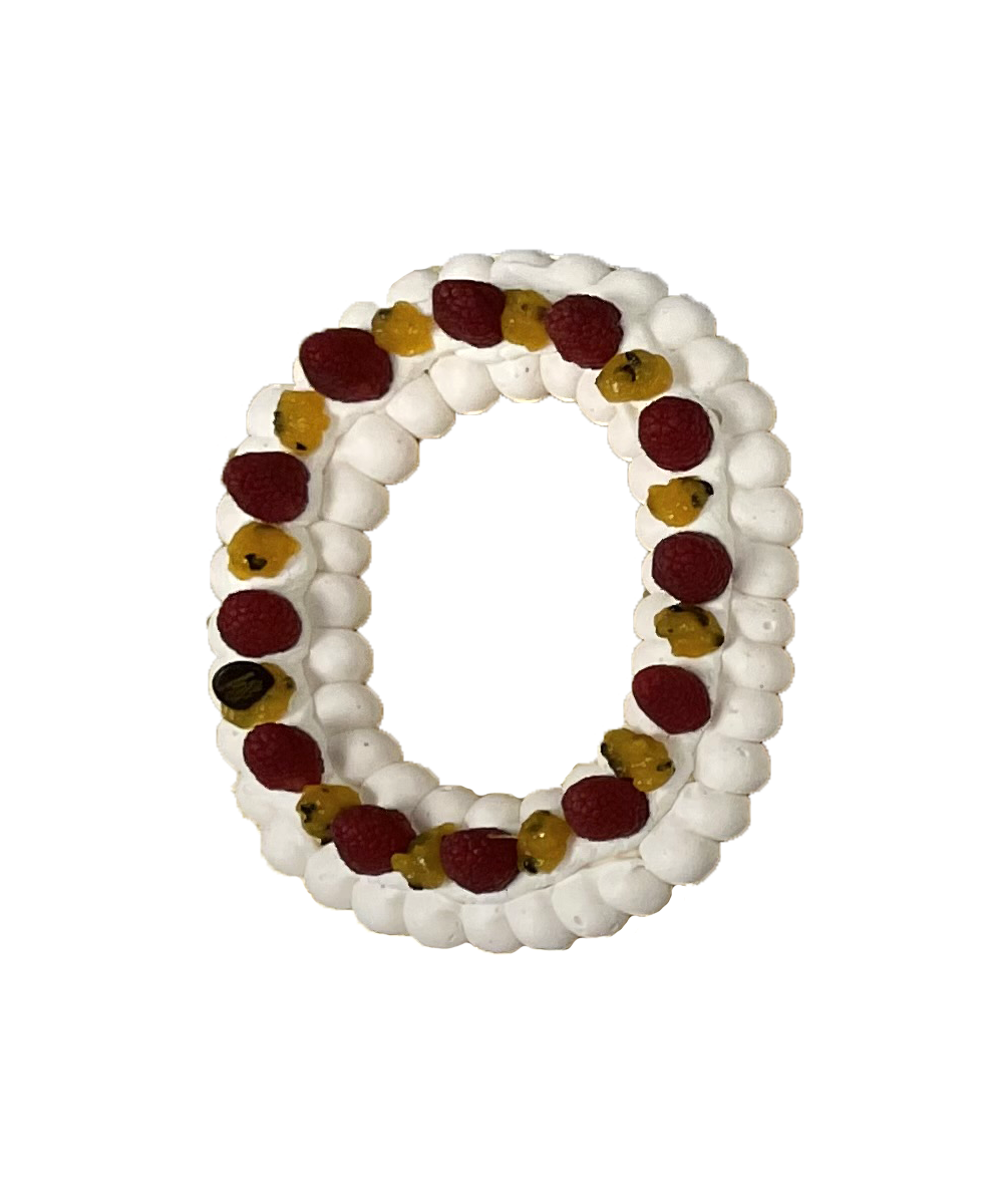 Pavlova number cake 0