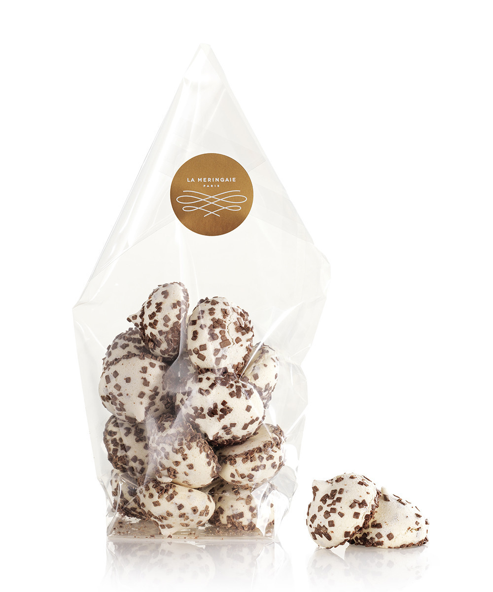 Chocolate chips meringue