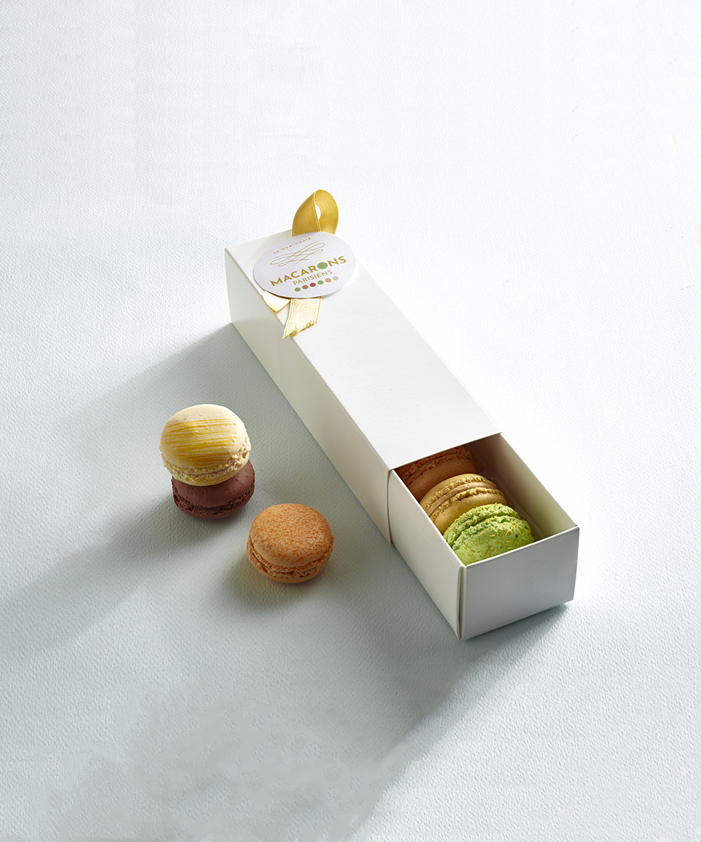 Réglette 6 macarons parisiens